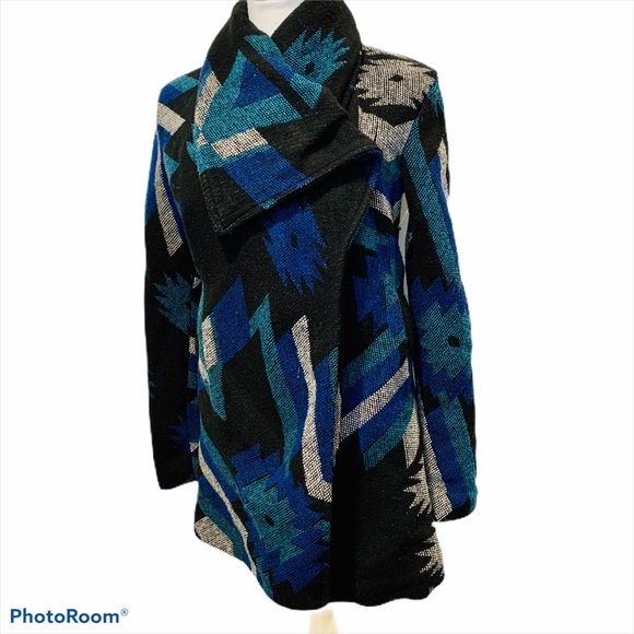 THREAD & SUPPLY Southwest Print Winter Coat - Picture 2 of 9
